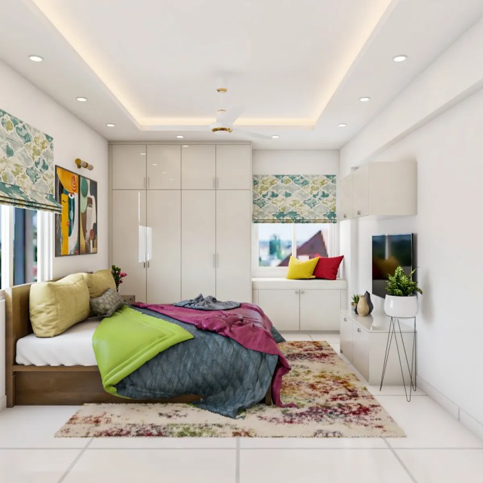 Simple bedroom ceiling design