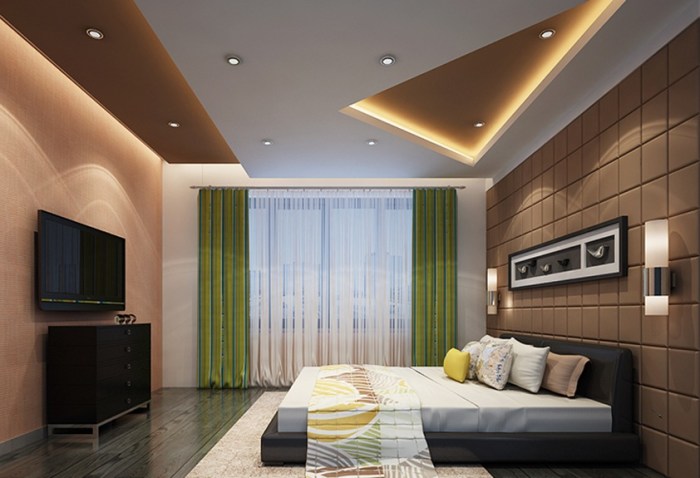 Simple bedroom ceiling design