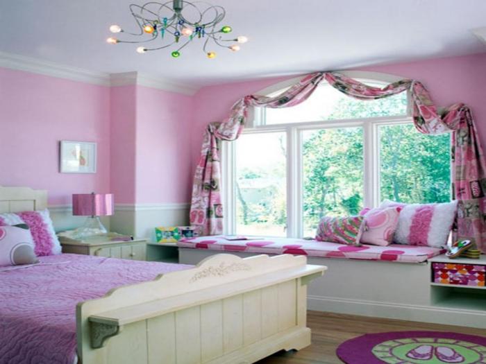 Young woman bedroom design