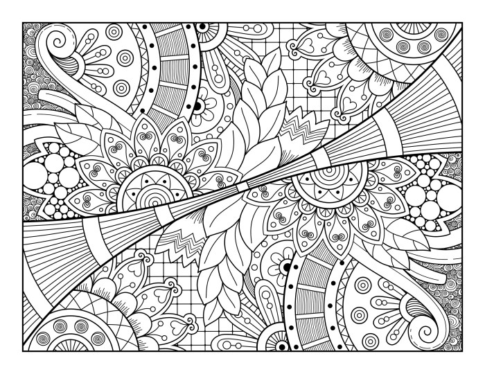 Detailed coloring pages for kids